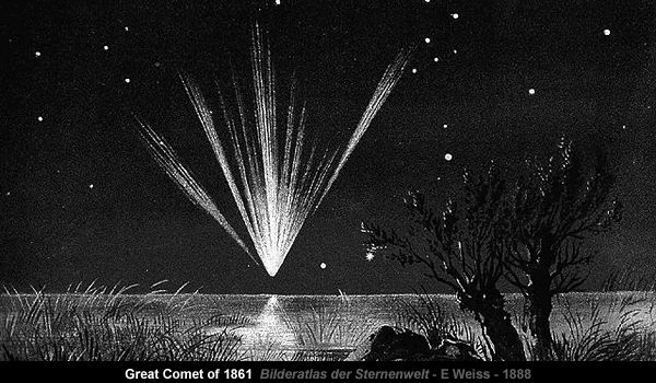 Click to enlarge Great Comet 1861