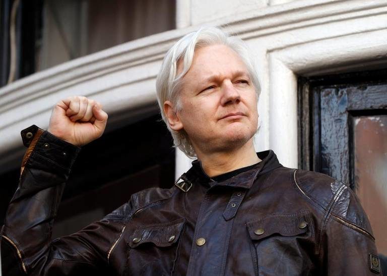 Click to enlarge Julian Assange