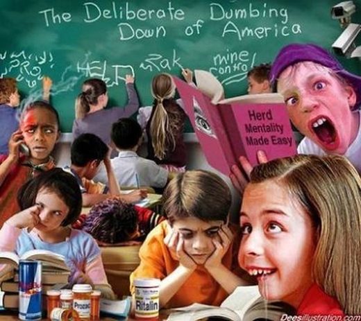 dumbing down america