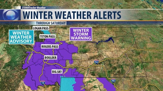Click to enlarge map snow