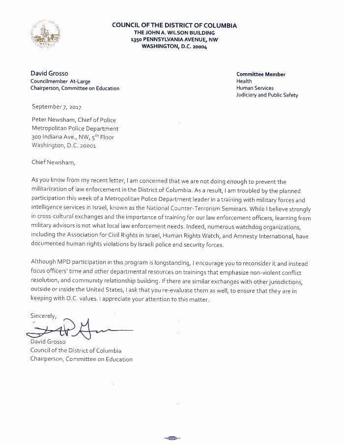 Letter DC