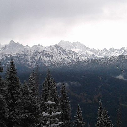 Click to enlarge snow mountains