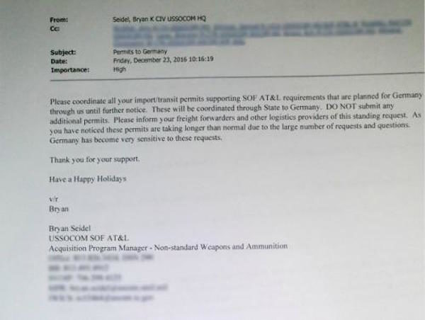 Click to enlarge SOCOM email