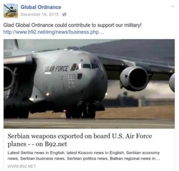 Click to enlarge Serbian weapons