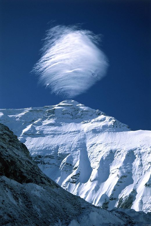 Click to enlarge Storm on Mount Everest