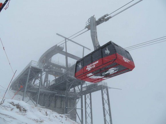 Moon landings happen daily at Jackson Hole Mountain Resort.