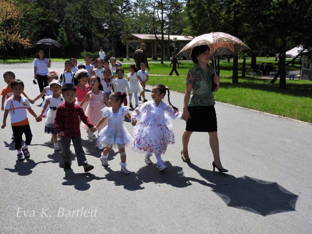 At Pyongyang zoo, August 2017