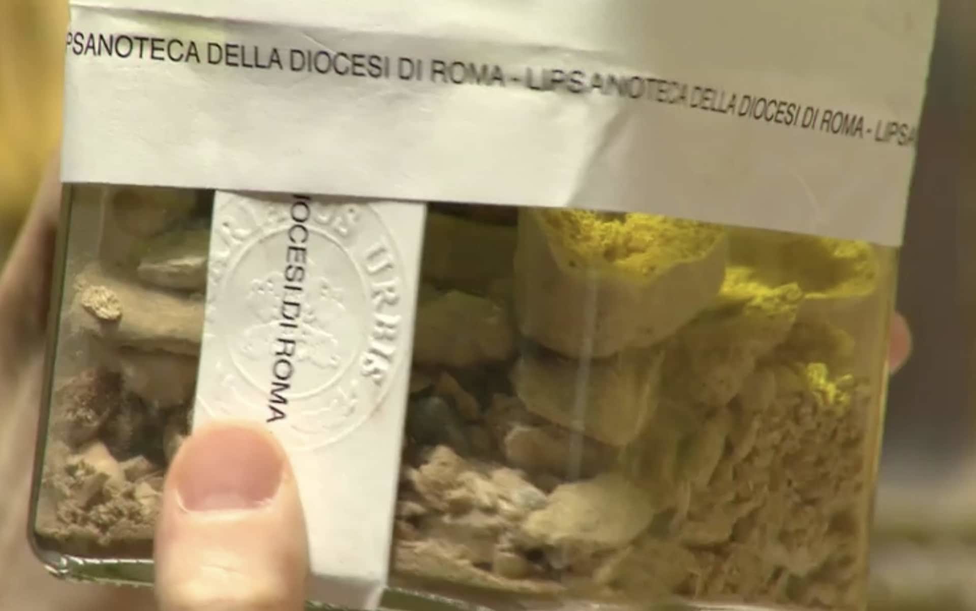 bone fragments st. peter discovered Rome