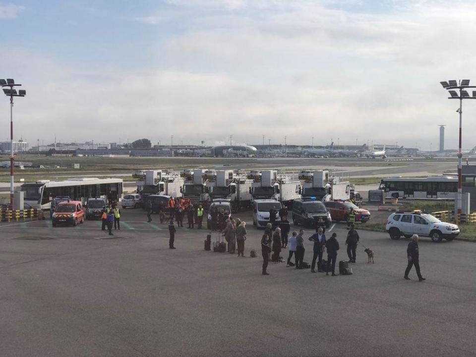 BA flight evacuation