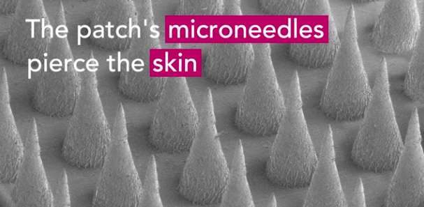 skin patch delivers drug raise metabolism
