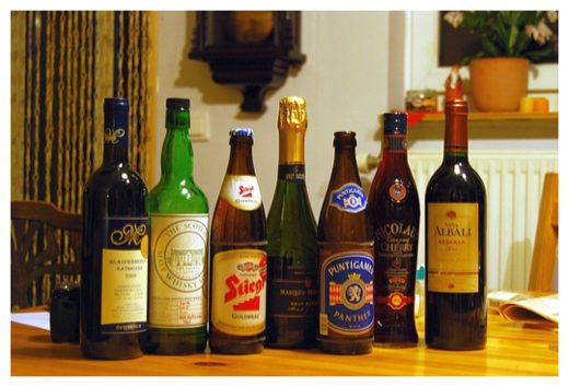 Alcoholic beverages