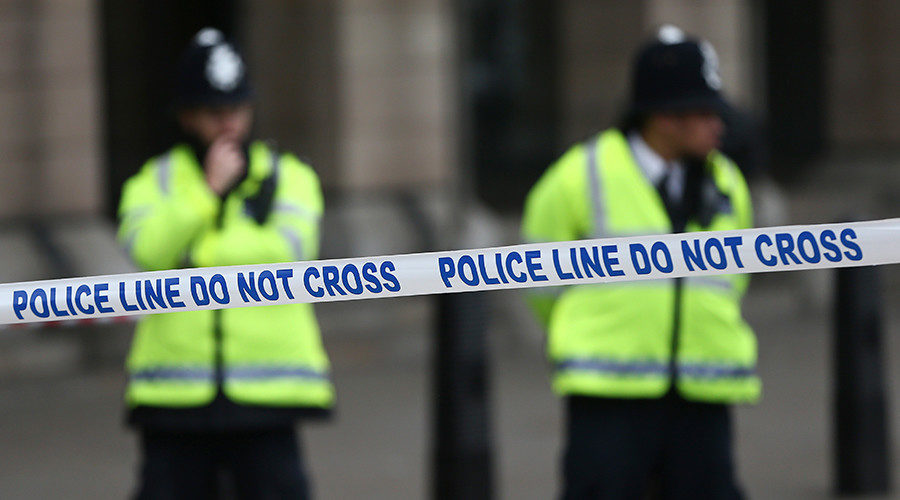 London police line