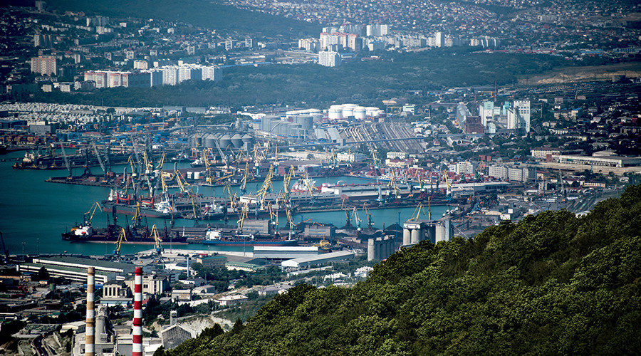 Novorossiysk commercial sea port