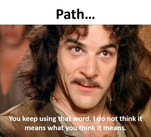 inigo Montoya word meaning