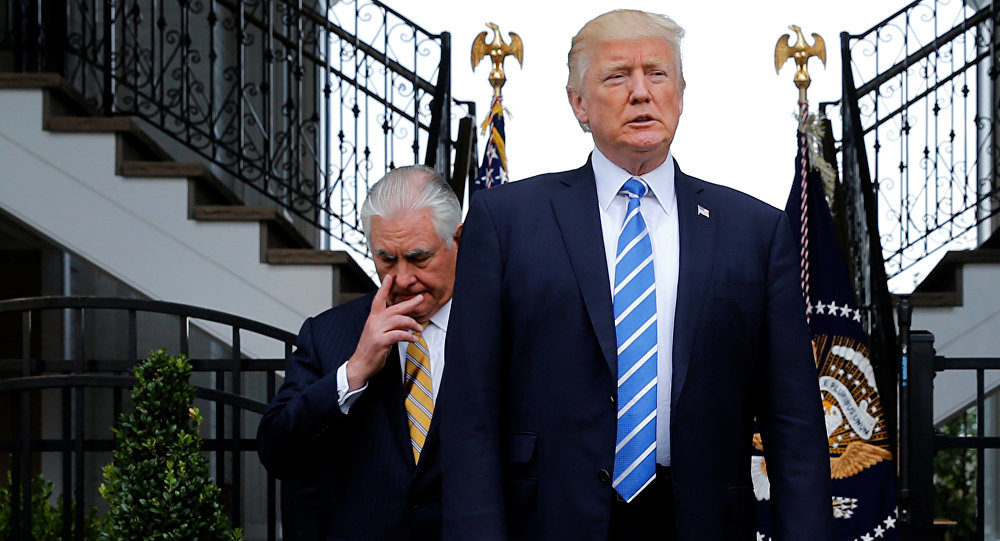 Click to enlarge Trump Tillerson