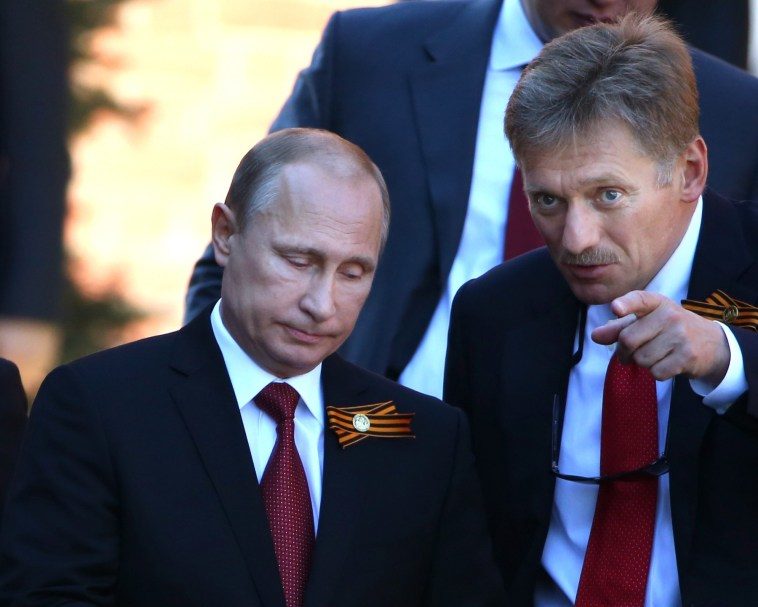 Vladimir Putin Dmitry Peskov