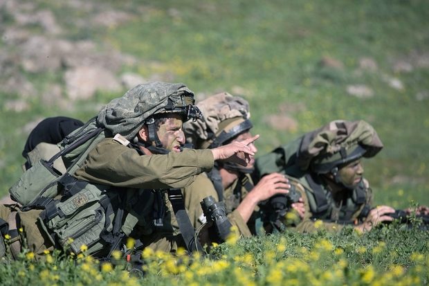 Click to enlarge Israel soldiers Golan Heights