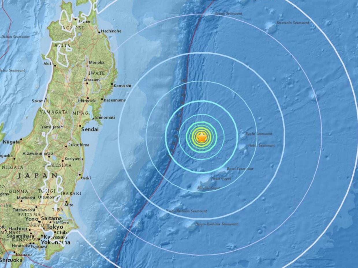 earthquake japan