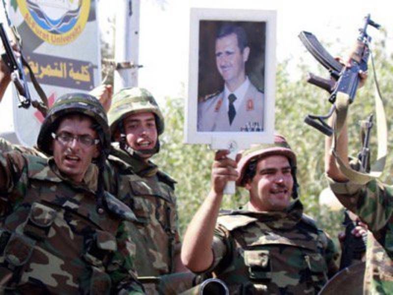 Syrian soldiers Deir ezzor