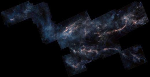 Click to enlarge Taurus Molecular Cloud Herschel Observatory