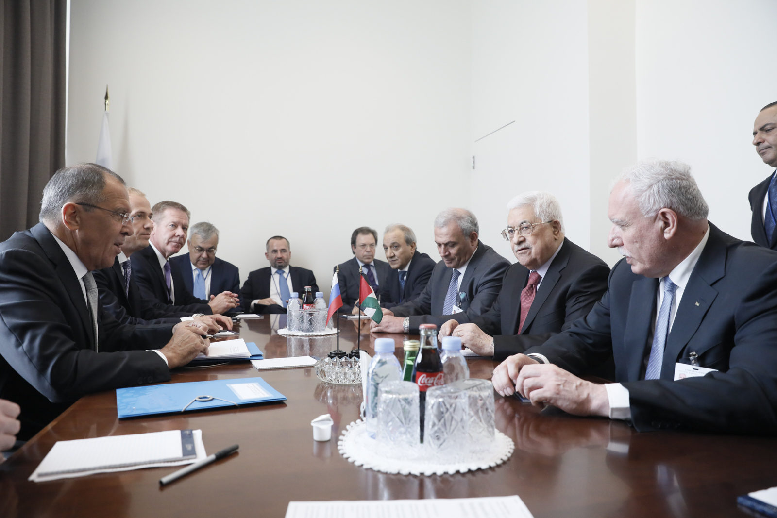 Lavrov Mahmoud Abbas Russia Palestine