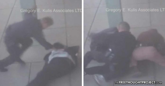 cops beat women