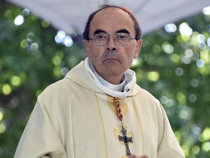 Click to enlarge French cardinal Philippe Barbarin