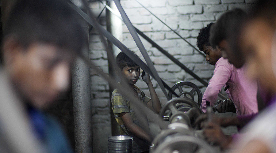 modern slavery child labor