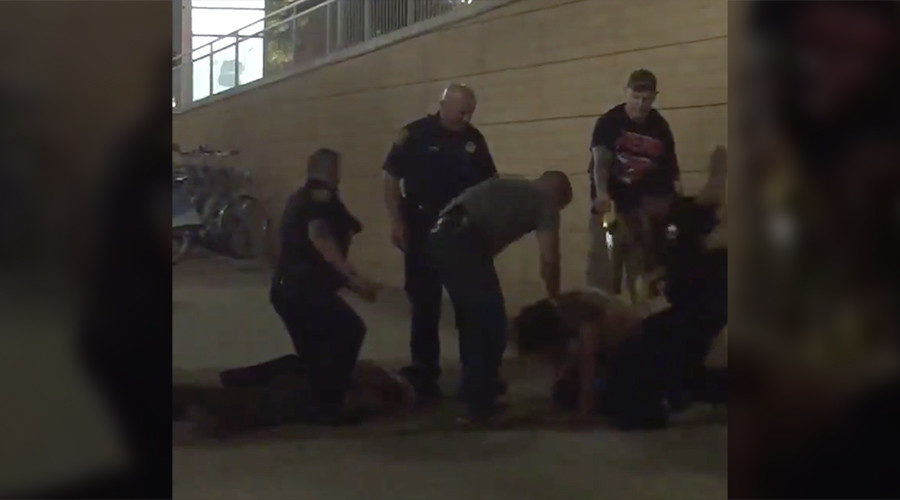 police arrest beat man