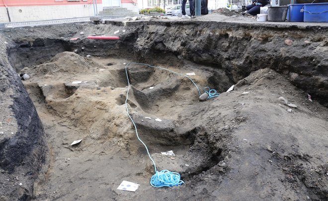 Viking boat grave