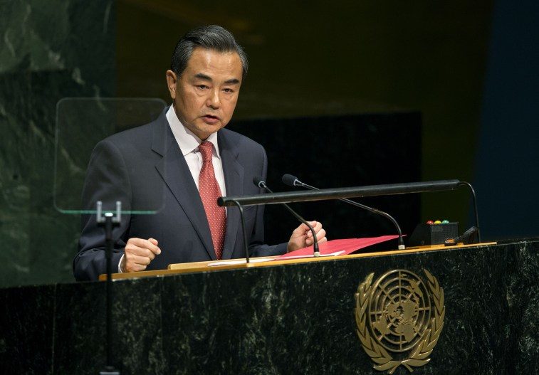 Chinese Foreign Minister Wang Yi