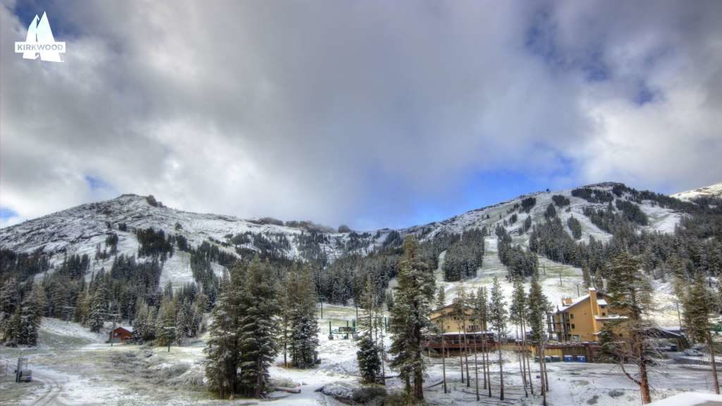 Kirkwood web cam shows a dusting of snow on the morning of Sept. 21, 2017.