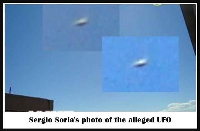 Possible UFO over Argentina