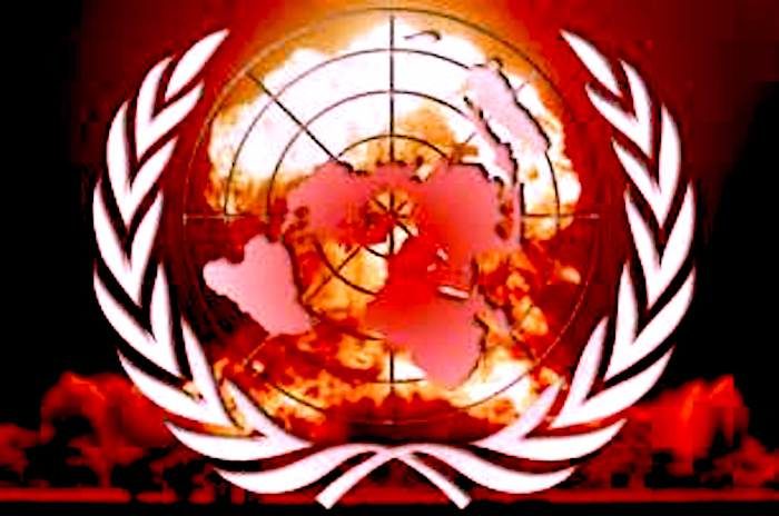 UN globe nuke