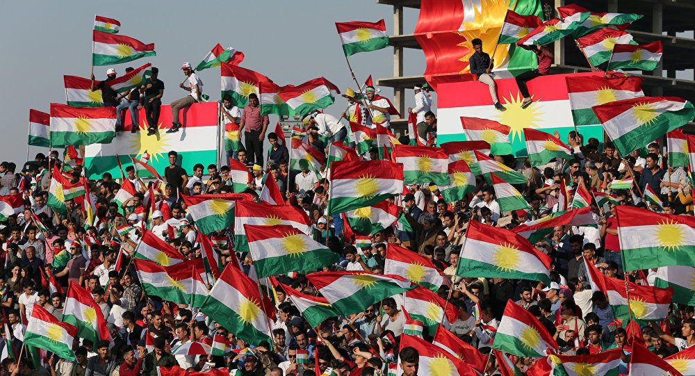 Kurdistan mass rally