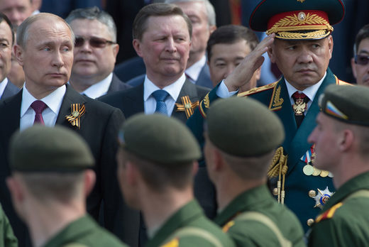 putin shoigu parade