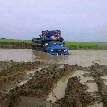 The Bandigyo-Simsim road in El Gedaref has become inaccessible on 20 September