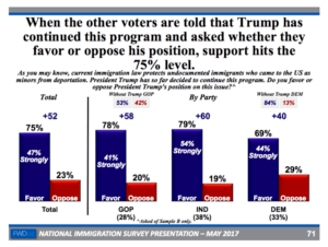 US amnesty polls