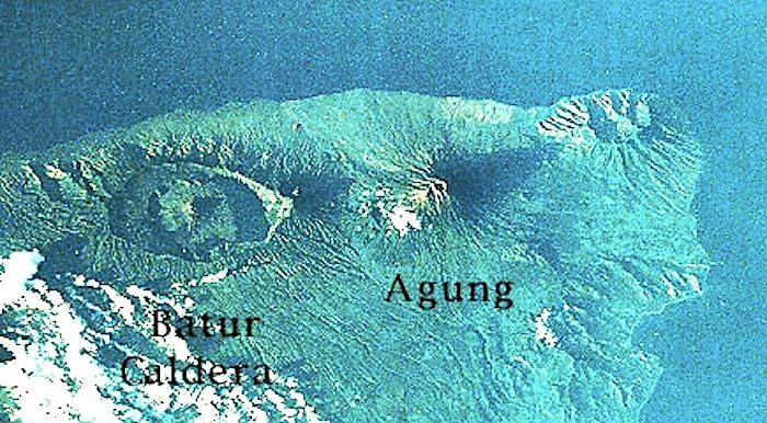 Click to enlarge map Agung
