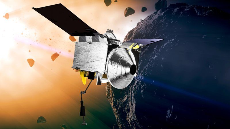 Click to enlarge NASA spacecraft asteroid
