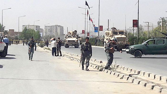NATO convoy bombing