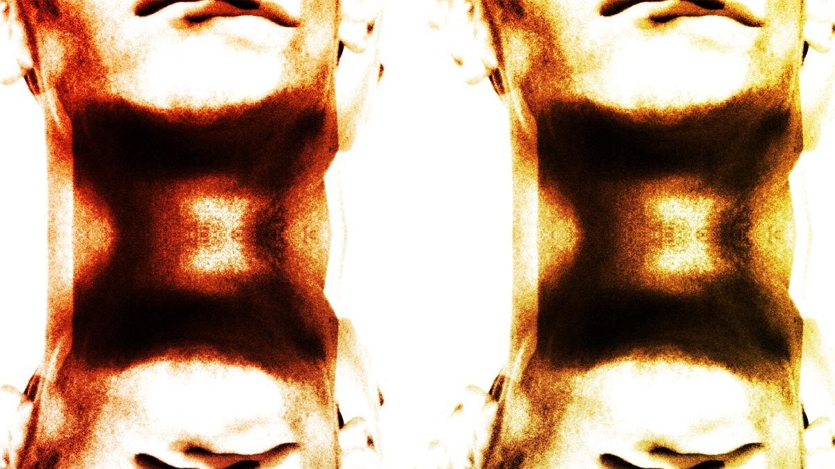 abstract man pathology