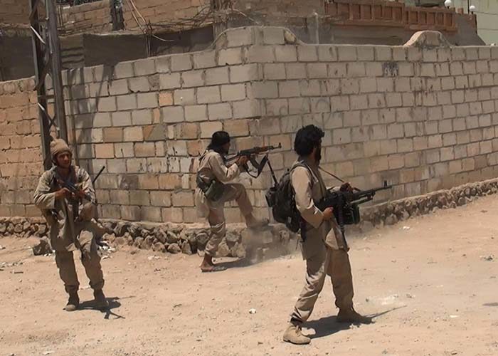 Syrian war deir Ezzor militants
