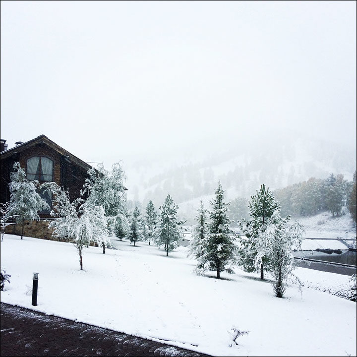 snow