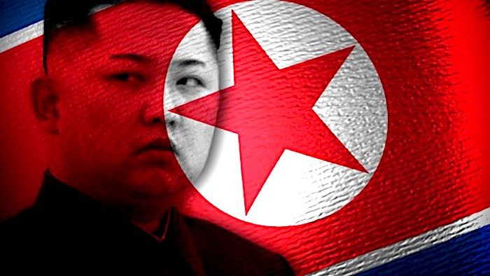 Kim jong flag