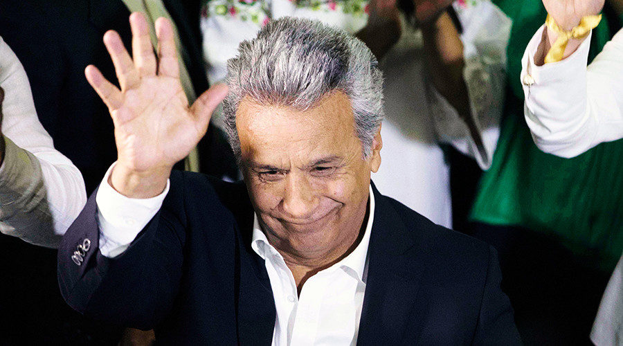 Click to enlarge Lenin Moreno