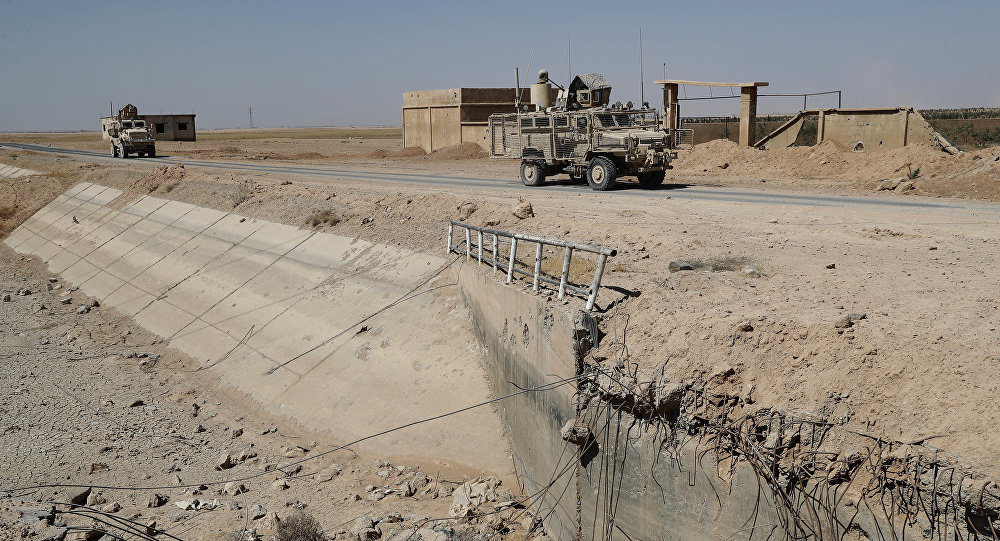 US armored vehicles