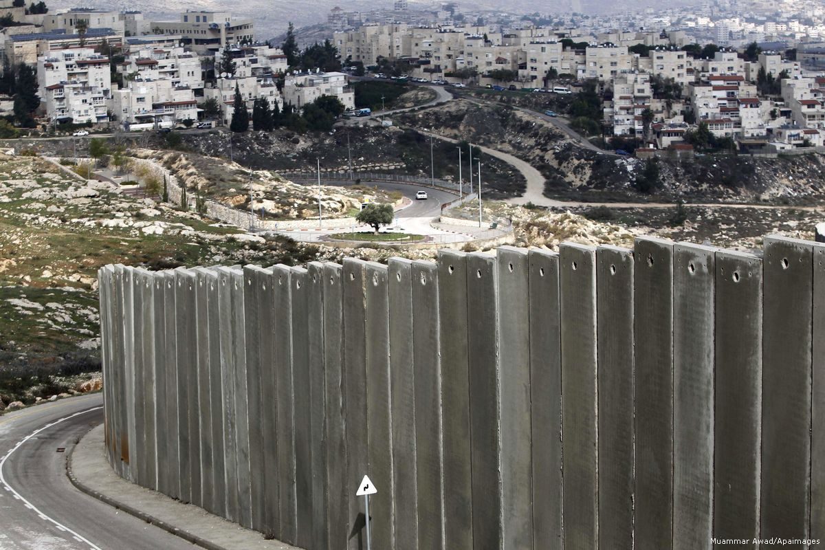 Click to enlarge Israel apartheid wall