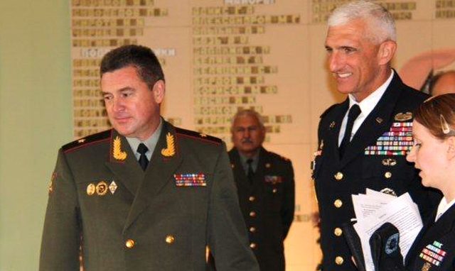Click to enlarge Russia US military commanders meet