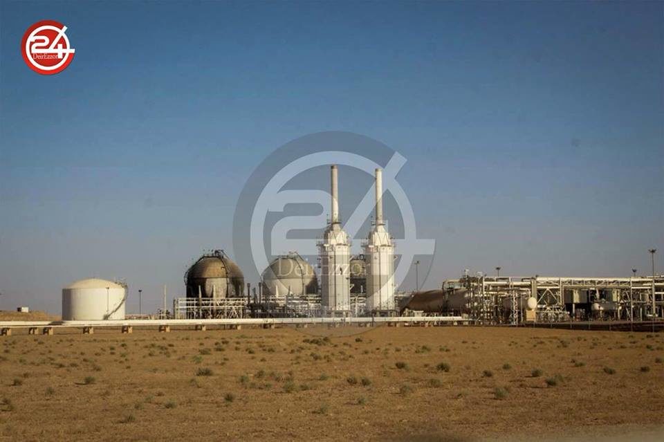 conoco gas factory deir ezzor